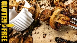 Perfect grilled mushrooms - gluten free recipe