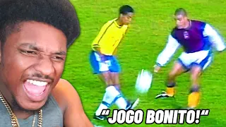 American Reacts To Legendary Skills From The Brazilian Team! 🔥