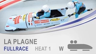 La Plagne | Women's Bobsleigh Heat 1 World Cup Tour 2014/2015 | FIBT Official