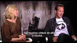 "El Conjuro". Entrevista a Farmiga y Wilson. Oficial Warner Bros. Pictures (HD / Subtitulado)