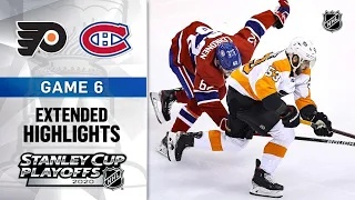 Philadelphia Flyers vs Montreal Canadiens R1, Gm6 Aug 21, 2020 HIGHLIGHTS HD