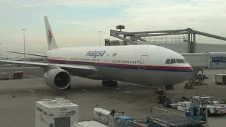 Amsterdam - Kota Kinabalu with Malaysia Airlines .  MH 17