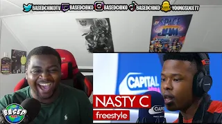 Nasty C hot freestyle on Wiggle - Westwood | REACTION