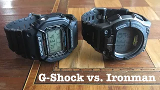 Clash of the Plastic Titans: Casio G-Shock vs. Timex Ironman Triathlon