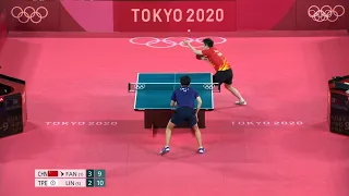 Fan Zhendong vs Lin Yun-Ju (SF) - Tokyo 2020 Olympic Highlights [4K 60FPS]