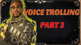 Voice actor Trolls Apex Legends players as Mirage Part 3