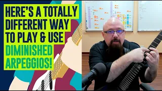 Common Tone Diminished 7th Arpeggios On Guitar