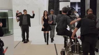 Fun on-set with the cast of Now You See Me 2