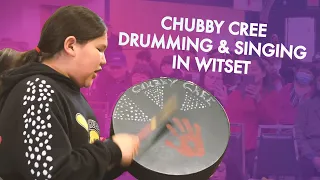 Chubby Cree Drumming & Singing in Witset BC