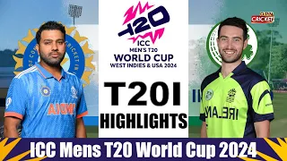 Match 8 - India vs Ireland T20 World Cup 2024 Highlights | Ind vs Ire  - Cricket 22