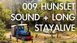 Bachmann Hunslet 009 with Zimo sound and long stayalive