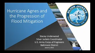 Flood Mitigation Then & Now  50 Years of Reducing Flood Risk Since Agnes