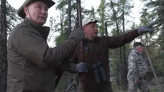 Путин и Шойгу на отдых