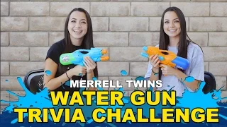 Water Gun Trivia Challenge - Merrell Twins