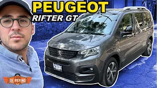 Peugeot Rifter GT - El vehículo más practico para la familia y el trabajo