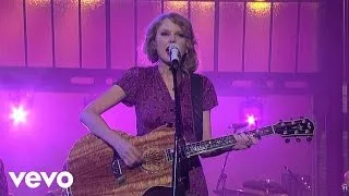 Taylor Swift - Back To December (Live on Letterman)