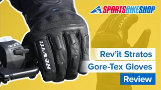 Rev’it Stratos Gore-Tex motorcycle gloves review - Sportsbikeshop