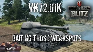 VK 72.01 K - Baiting those Weak Spots! Wot Blitz
