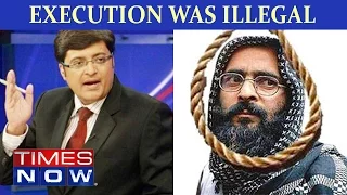 Afzal Guru's Execution Was Illegal