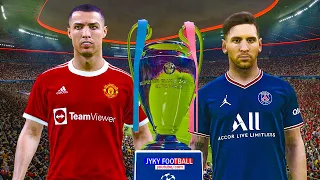 PES 2021 - Manchester United vs PSG - Final UEFA Champions League 2022