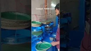 Paper Plate Making Machine Paper Plate Making Machine Price Telugu Business Ideas
