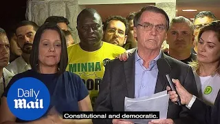 Bolsonaro speech after winning Brazil presidential elections