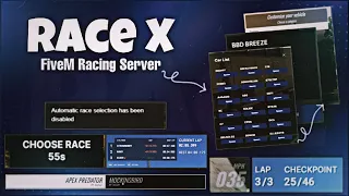 Race X | FiveM Racing FULL Server | GTA FiveM Races