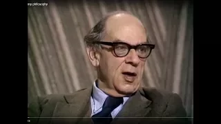 Isaiah Berlin interview on Why Philosophy Matters (1976)