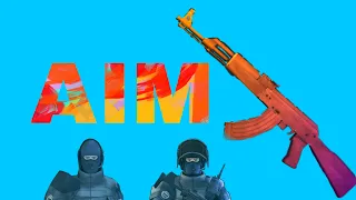 Как на тренировать Айм  в (critical ops) Ак-47