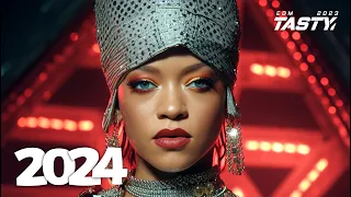 Rihanna, David Guetta, Bebe Rexha, Alan Walker Cover 🎵 EDM Bass Boosted Music Mix #110