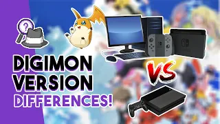 Digimon Nintendo Switch and PC Versions Differences From PS4! | What You Need to Know!