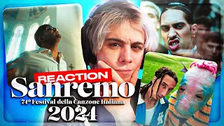 MANUUXO REAGISCE ALLE CANZONI DI SANREMO 2024!!! con @NamePesh