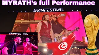 Tunisia's MYRATH Full performance at fifa fan festival in Doha Qatar