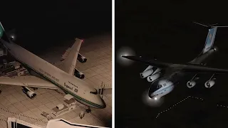 Charkhi Dadri mid-air collision - Animation