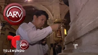 Fieles juran ver imagen de Satanás en iglesia | Al Rojo Vivo | Telemundo