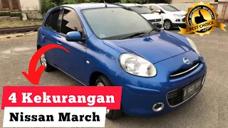 4 Kekurangan Nissan March, TETAP KEREN !