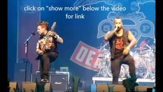 Five Finger Death Punch return to Tilburg w/ Tommy Vext for free "make up" show!