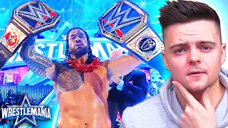 ROMAN REIGNS WINS UNDISPUTED CHAMPIONSHIP! - WWE WRESTLEMANIA 38 REVIEW!