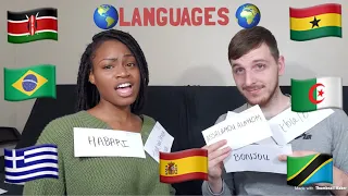 The LANGUAGE challenge -  Speaking 10 different languages! Africa, Europe and Latin America