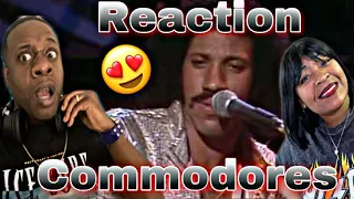 HOW ROMANTIC!!!   COMMODORES - THREE TIMES A LADY (REACTION)