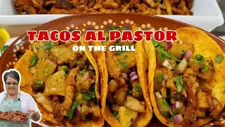 TACOS AL PASTOR on the grill | Best Homemade Salsa taquera / delicious pineapple recipe ❤