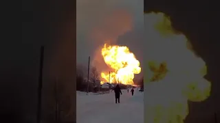 У Росії стався вибух на магістральному газопроводі, по якому газ йде до України