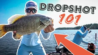 Dropshot Fishing Tips: Everything You NEED to KNOW! (Smallmouth Bed Fishing)