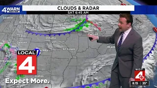 Metro Detroit weather forecast March 16, 2024 -- 8:15 a.m. Update