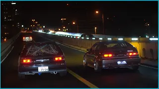 REAL JDM - Meeting the Kanjozokus | Kaeruzoku Pitstop @Osaka (ft Civic EF9 EG6 EK9 EP3 CRX)