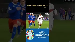 Portugal vs Finlandia 3-0 | Highlights & Goals 2024 #rain  #pialadunia2022