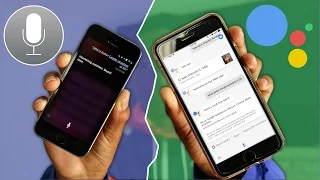 Google Assistant vs Siri on the iPhone! (2017)