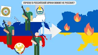 Почему в российской армии воюют не русские?