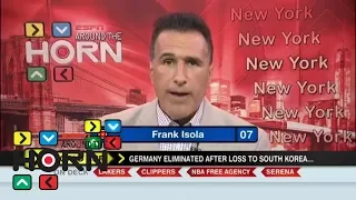 Germany getting knocked out of 2018 World Cup is a 'massive failure' | Around the Horn | ESPN