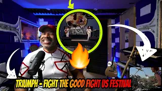 Triumph - Fight The Good Fight US Festival LIVE 1983 - Producer Reaction